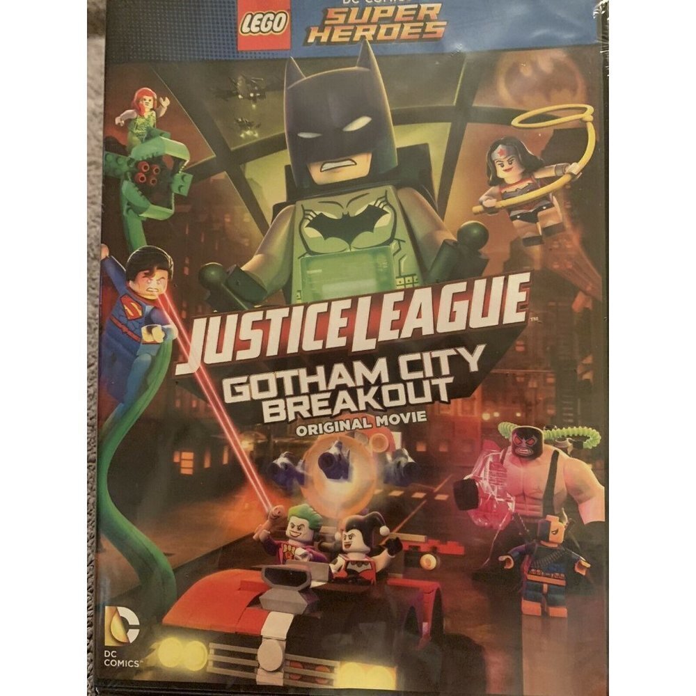 LEGO DC Comics Super Heroes: Justice League - Gotham City Breakout DVD NEW